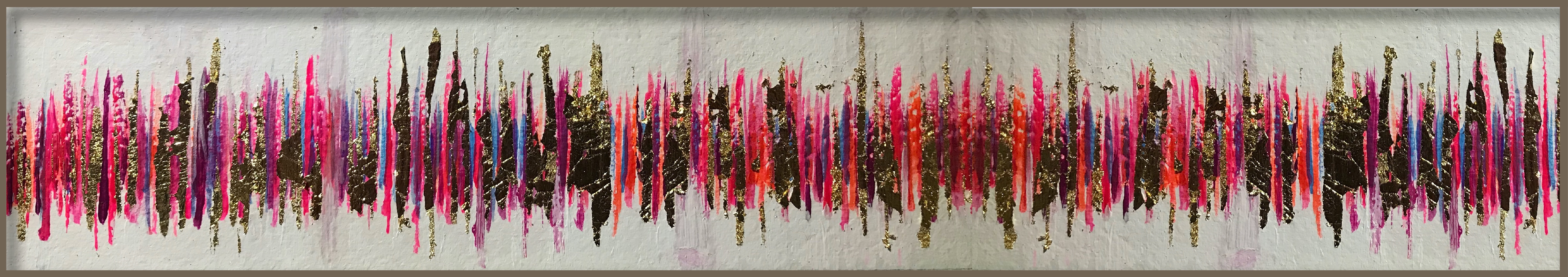 Gold Flakes : Abstract Paintings banner